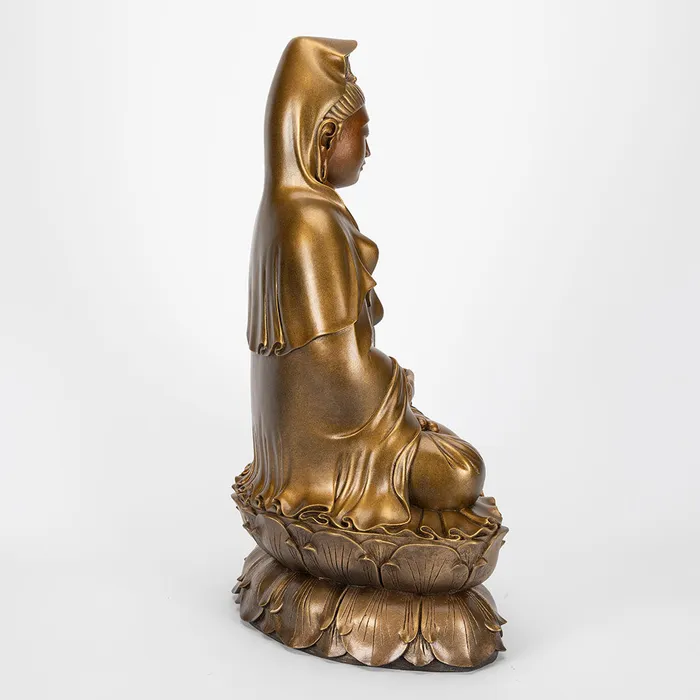 Necklaces Wesco Seated Garden Kuan Yin Statue