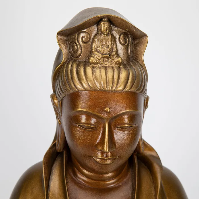 Necklaces Wesco Seated Garden Kuan Yin Statue