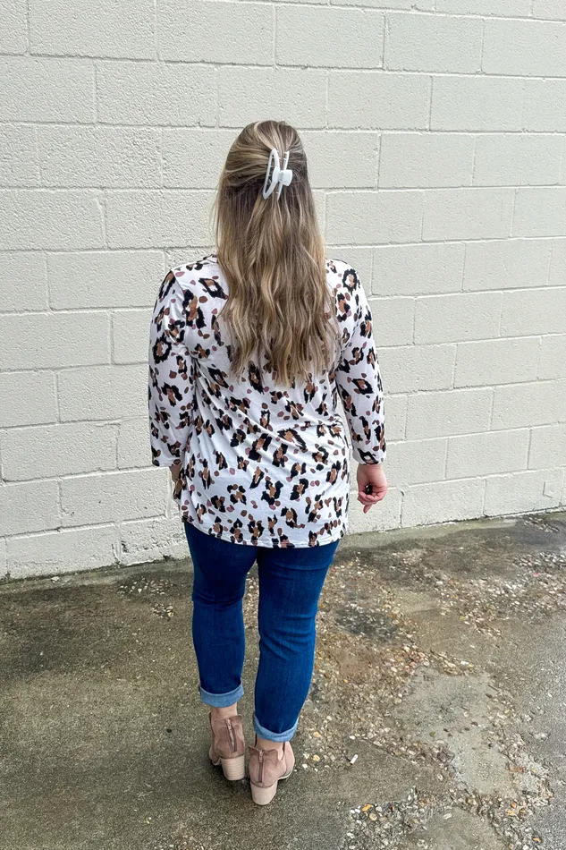 Never Late Leopard Top Sew In Love Necklaces