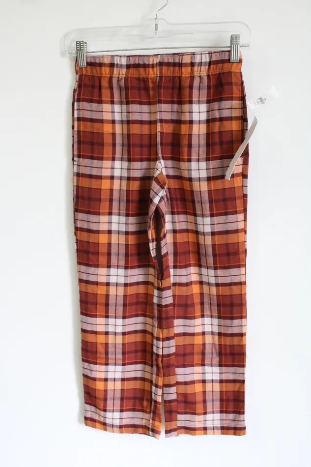 NEW Old Navy Orange Plaid Pajama Pants 8 Old Navy Earrings