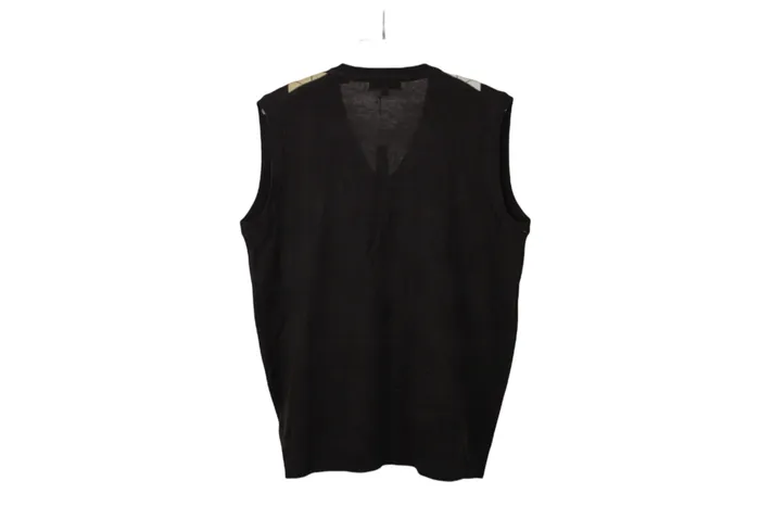 NEW Pronti Brown Sweater Vest XL Pronti Earrings