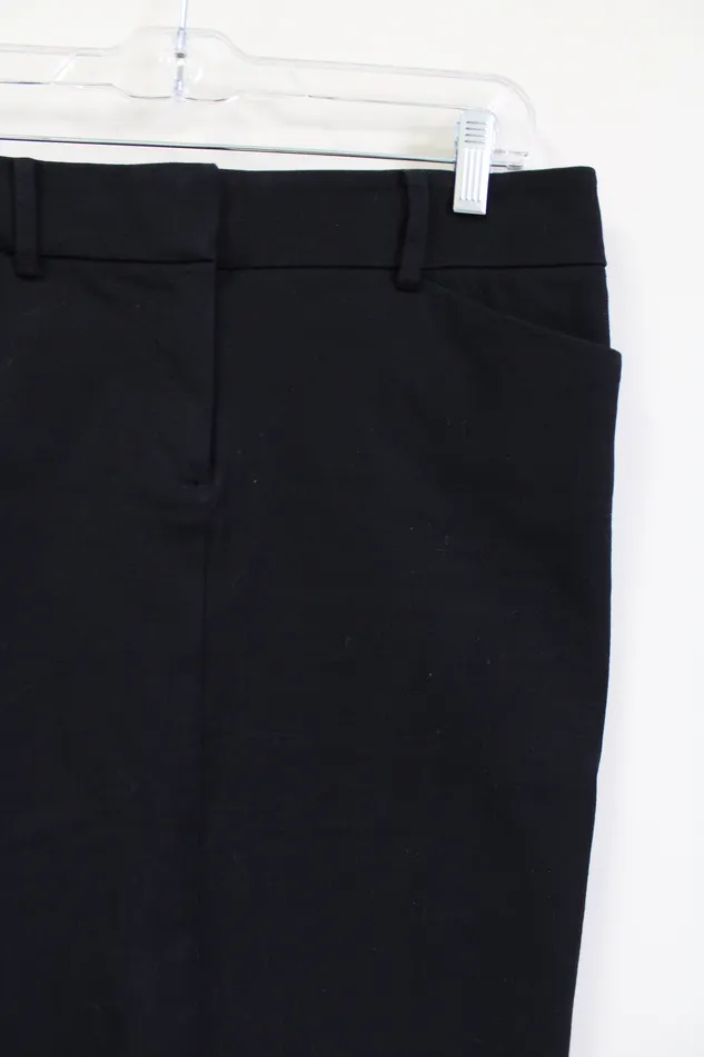 New York Company New York Co Black Stretch Fitted Skirt 8 Rings