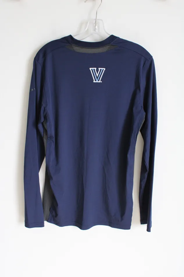 Nike DriFit Villanova Soccer Blue Long Sleeved Shirt S Nike Rings