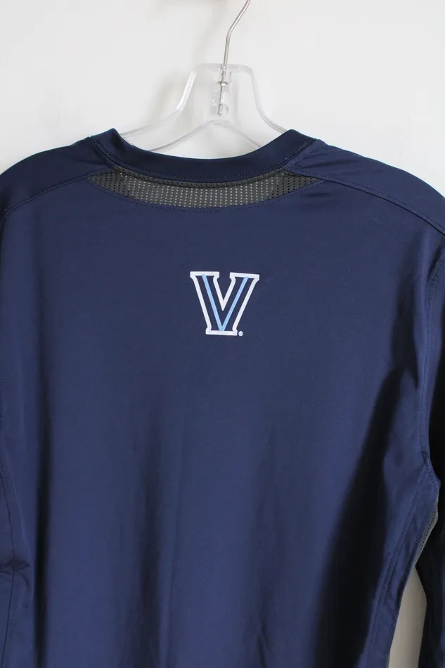 Nike DriFit Villanova Soccer Blue Long Sleeved Shirt S Nike Rings
