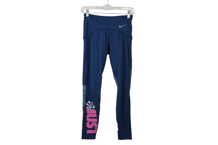 Nike Earrings Nike DriFit Teal Legging S