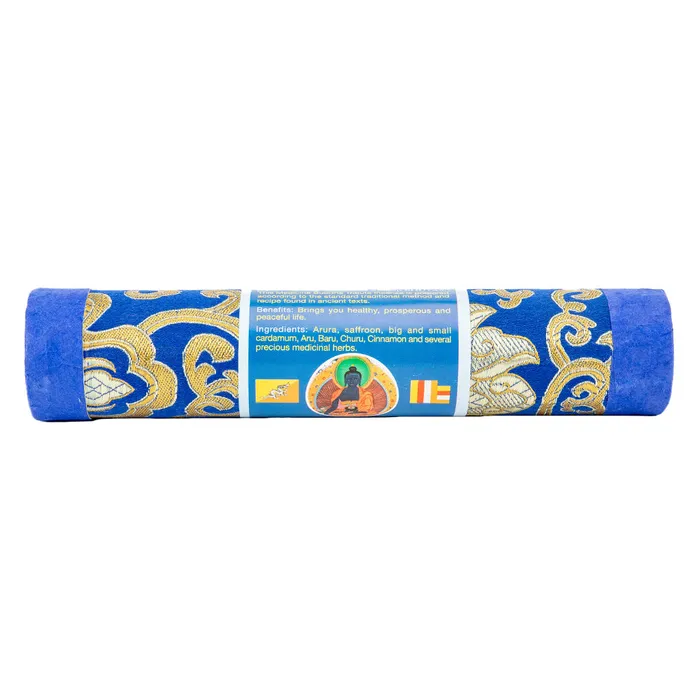 Nirvana Mala Rings Blue Buddha Healing Incense