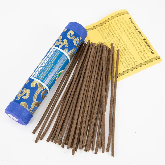 Nirvana Mala Rings Blue Buddha Healing Incense