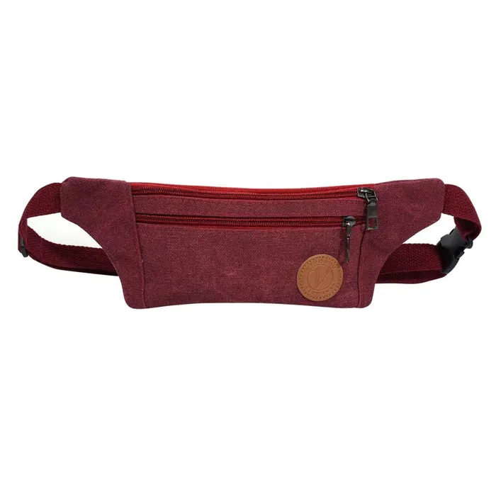 NUFOOT Earrings Tahoe Slim Hip Pouch Wine