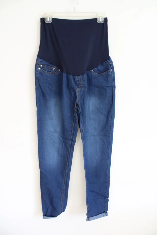 Oh Mamma Earrings Oh Mamma Full Panel Maternity Jeans M