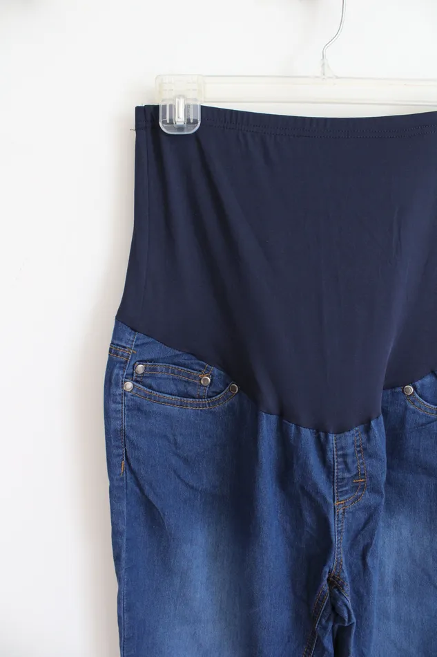 Oh Mamma Earrings Oh Mamma Full Panel Maternity Jeans M
