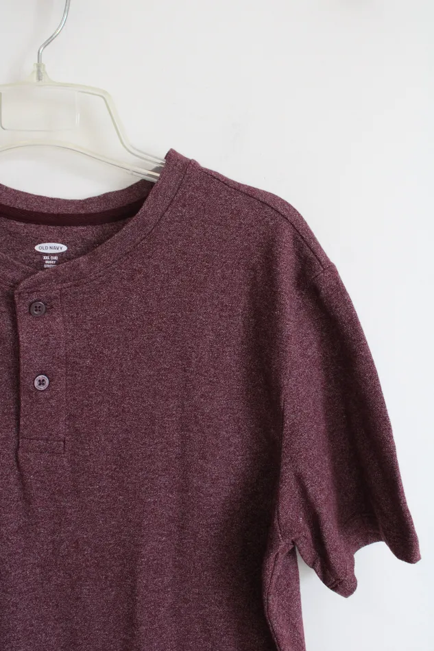 Old Navy Earrings Old Navy Maroon Husky Stretch Shirt Youth XXL 18