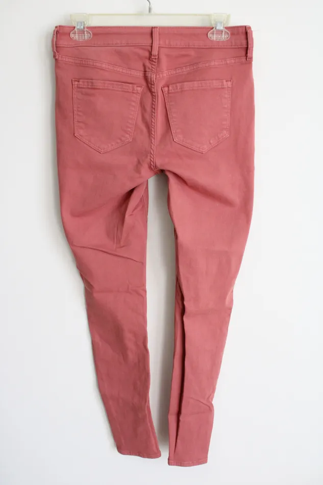 Old Navy Earrings Old Navy Rockstar Super Skinny Pink Jeans 4
