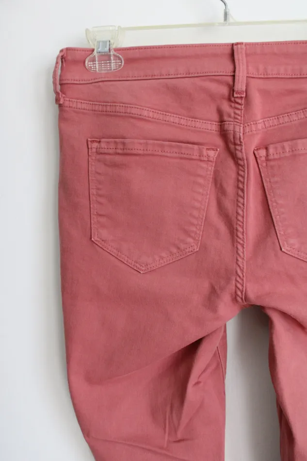 Old Navy Earrings Old Navy Rockstar Super Skinny Pink Jeans 4