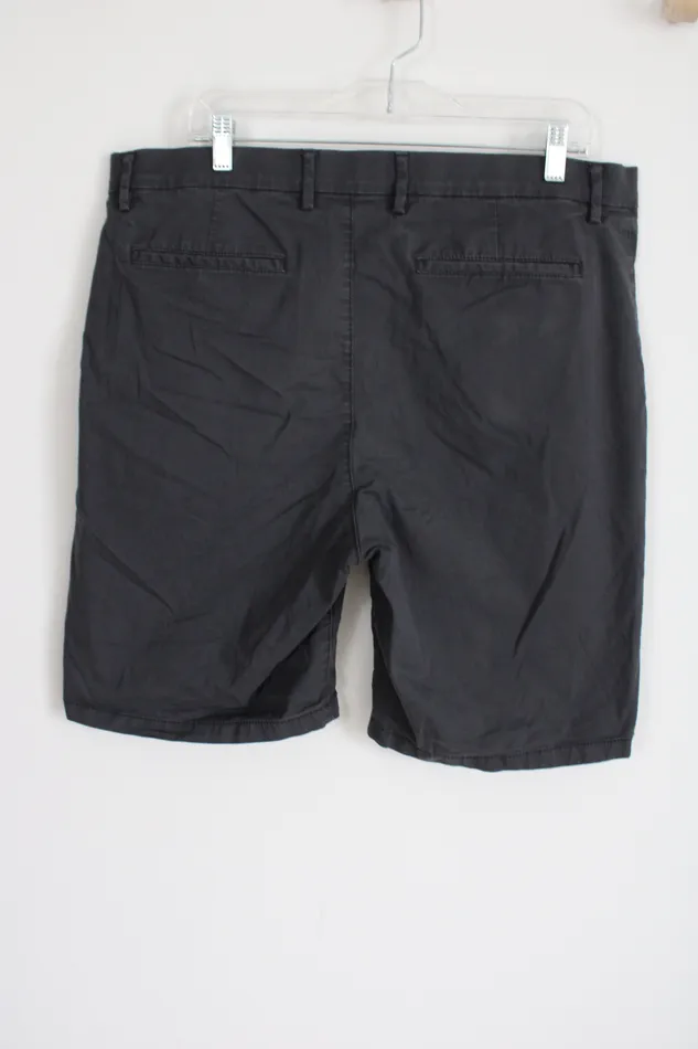 Old Navy Earrings Old Navy Ultimate Tech Slim Dark Gray Chino Shorts 38