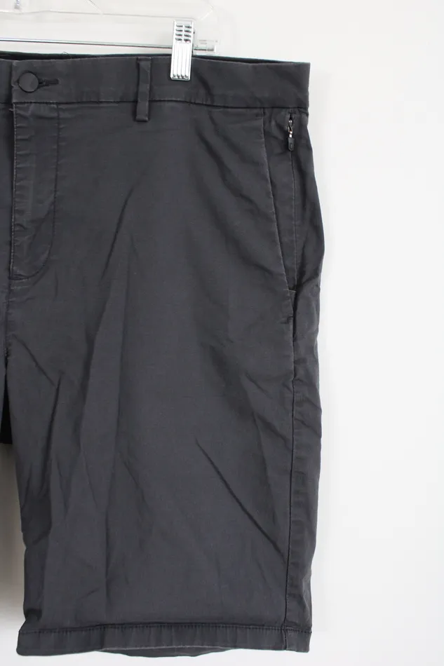 Old Navy Earrings Old Navy Ultimate Tech Slim Dark Gray Chino Shorts 38