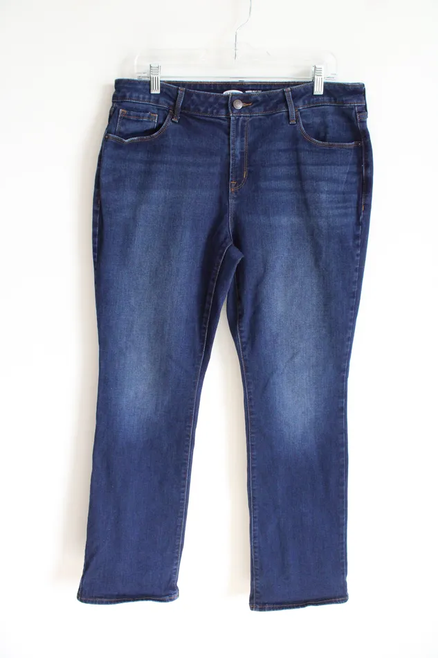 Old Navy Kicker Bootcut Mid Rise Blue Jeans 14 Old Navy Rings