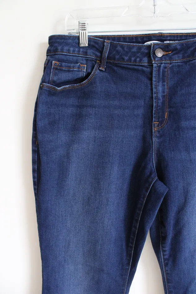 Old Navy Kicker Bootcut Mid Rise Blue Jeans 14 Old Navy Rings