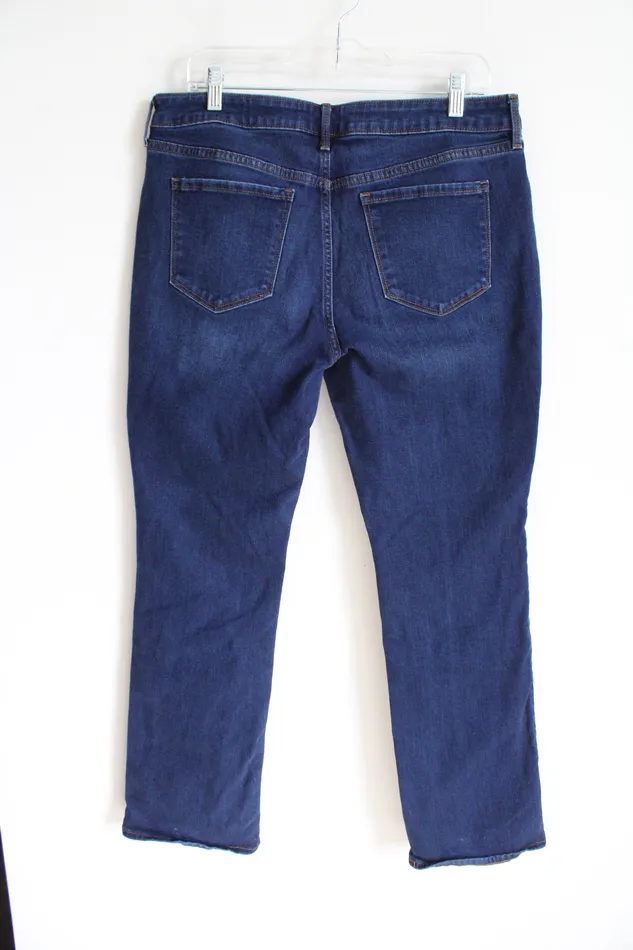 Old Navy Kicker Bootcut Mid Rise Blue Jeans 14 Old Navy Rings