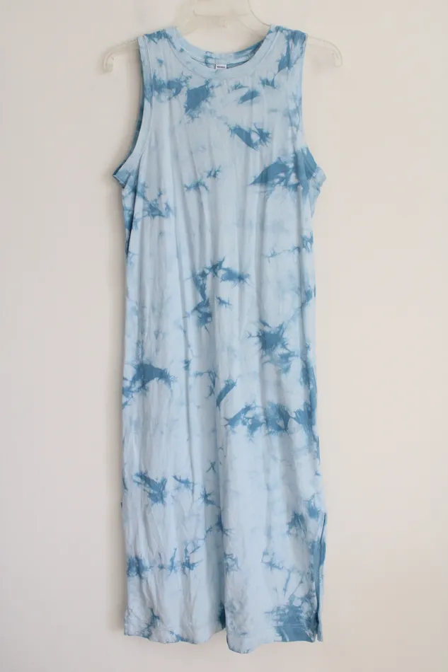 Old Navy Light Blue Tie Dye Maxi Dress XS Old Navy Necklaces