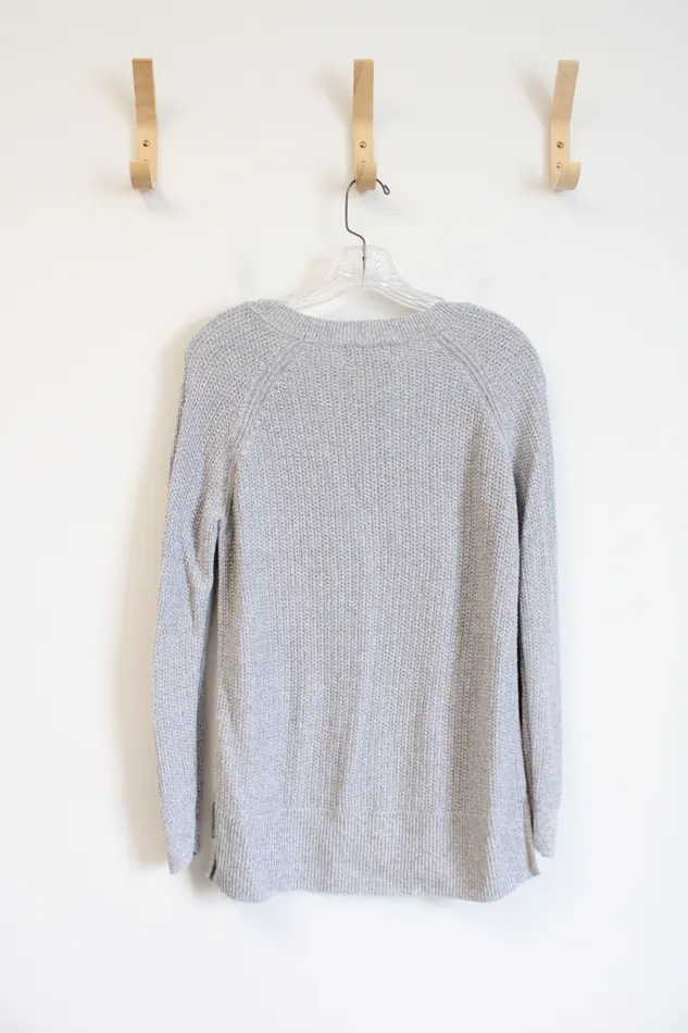 Old Navy Necklaces Old Navy Light Gray Sweater M