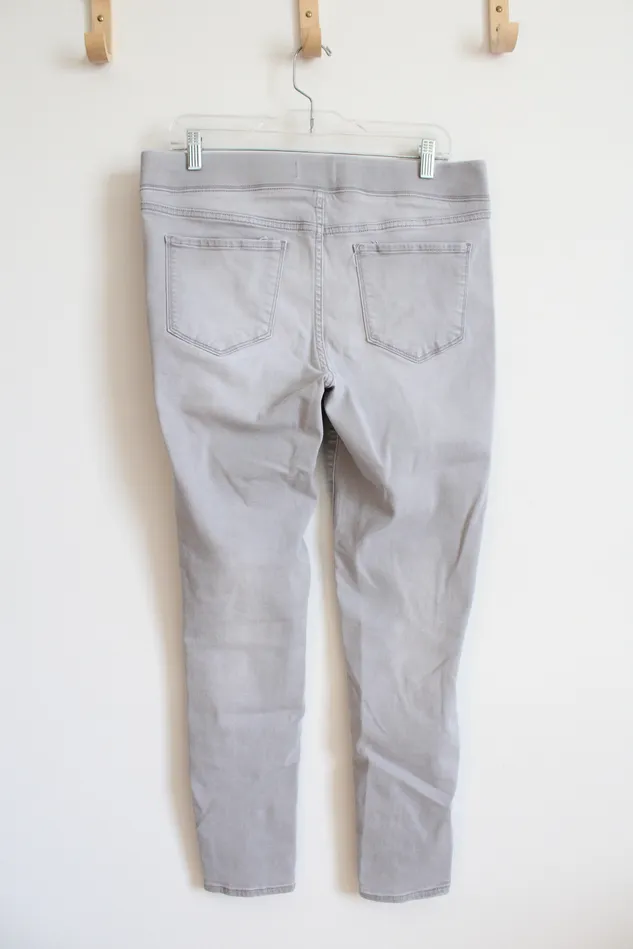 Old Navy Old Navy Rockstar MidRise Elastic Waist Jeans 12 Earrings