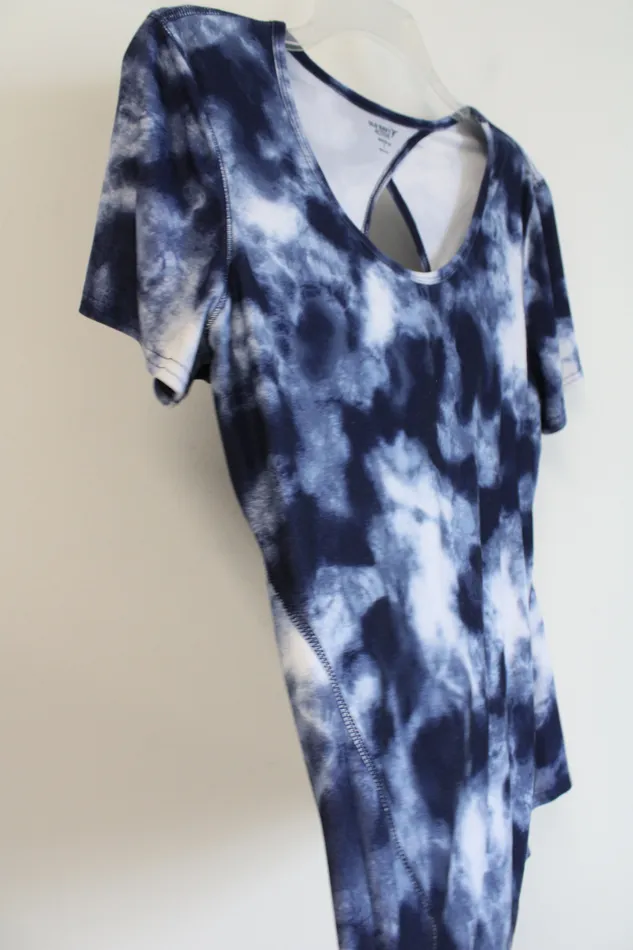Old Navy Rings Old Navy Active Blue White Tie Dye Shirt L