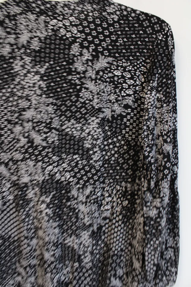 Old Navy Rings Old Navy Black Paisley Floral Shift Dress L
