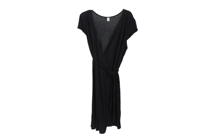 Old Navy Rings Old Navy Black Wrap Dress XL