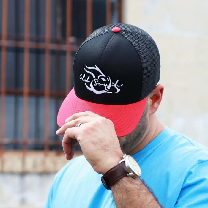 Old South Apparel Earrings Hog Trucker Hat