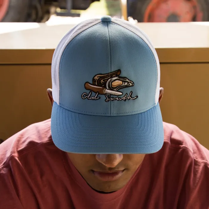 Old South Apparel Earrings Oyster Opener Trucker Hat
