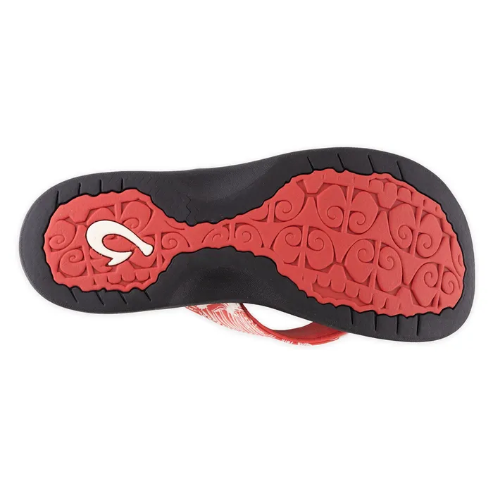 OluKai Womens Sandals Ohana Lehua FlowerOnyx OLUKAI Earrings
