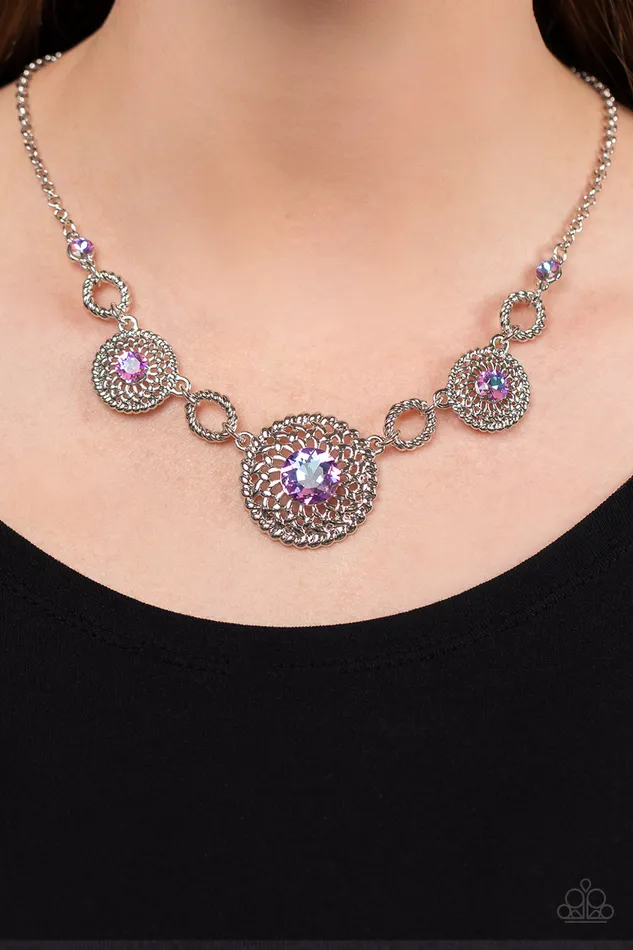 Paparazzi Accessories Cosmic Cosmos Purple Earrings