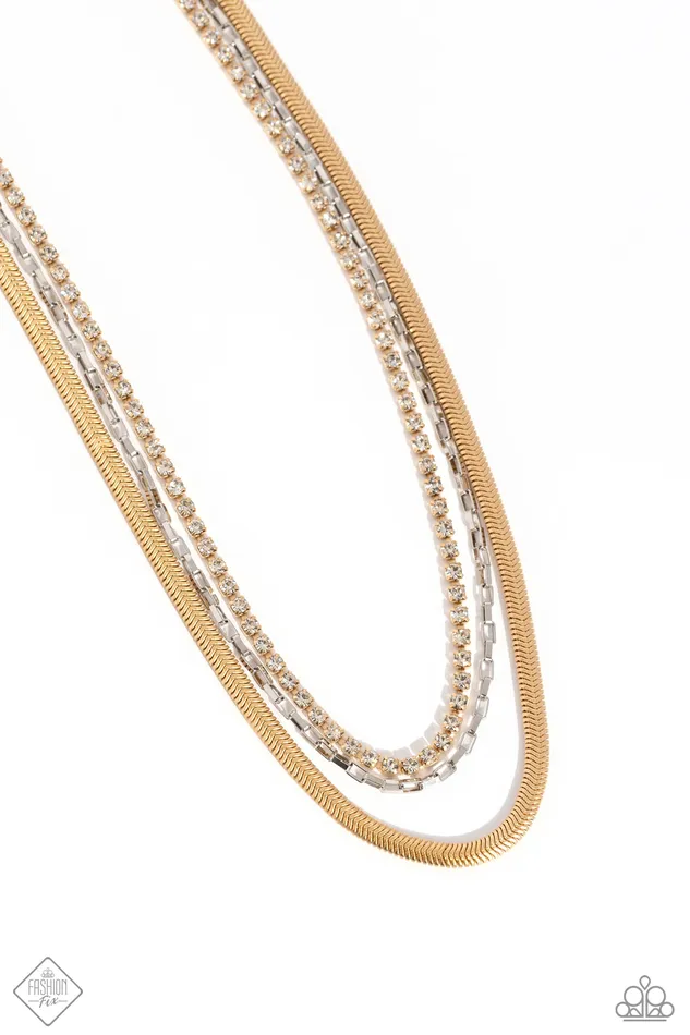 Paparazzi Accessories Earrings I SQUARE For You Gold