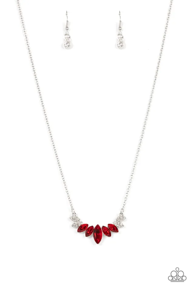 Paparazzi Accessories Earrings One Empire at a Time Red