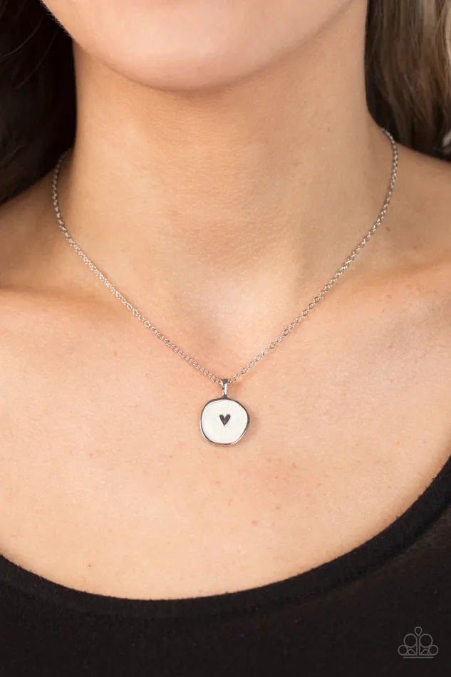 Paparazzi Accessories Necklaces Do What You Love White