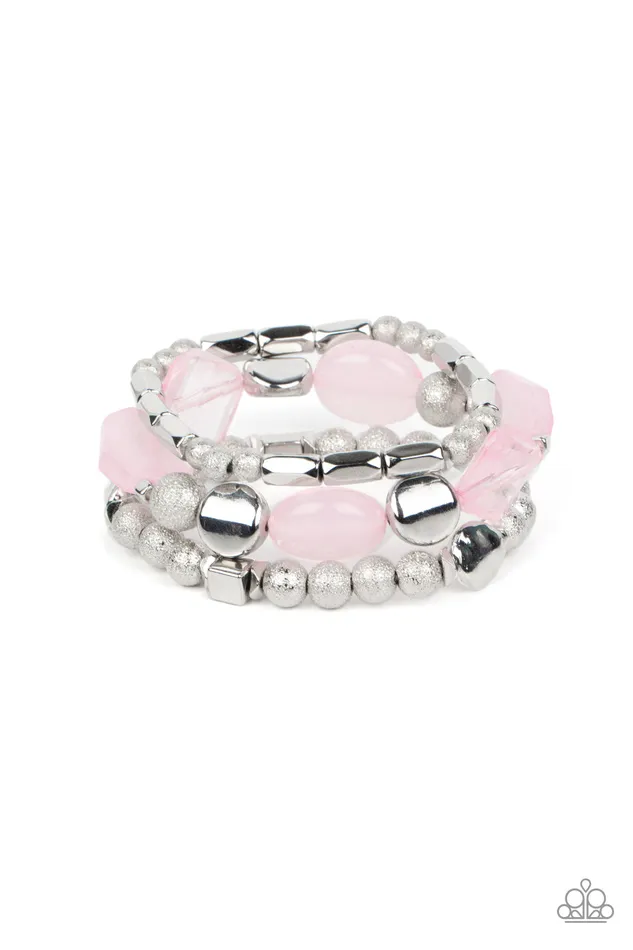 Paparazzi Accessories Necklaces Marina Magic Pink