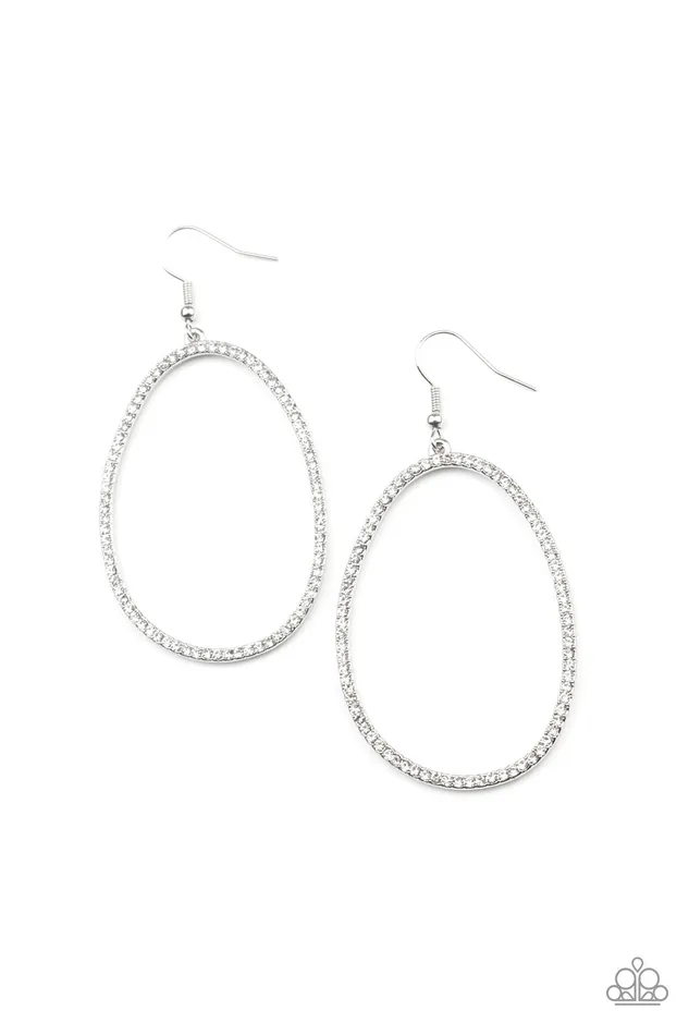 Paparazzi Accessories OVALruled White Rings