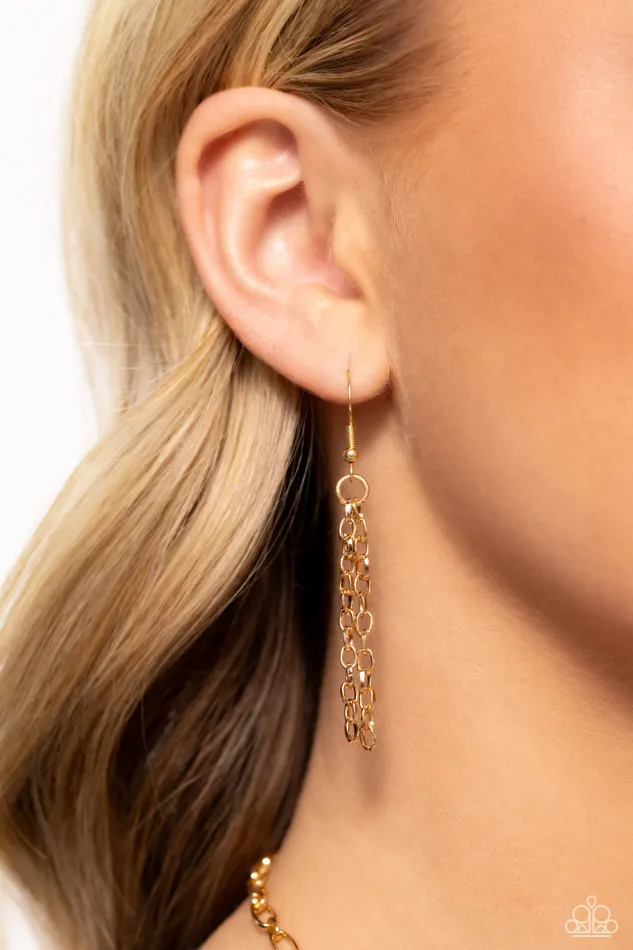 Paparazzi Accessories Possible Pendant Gold Necklaces
