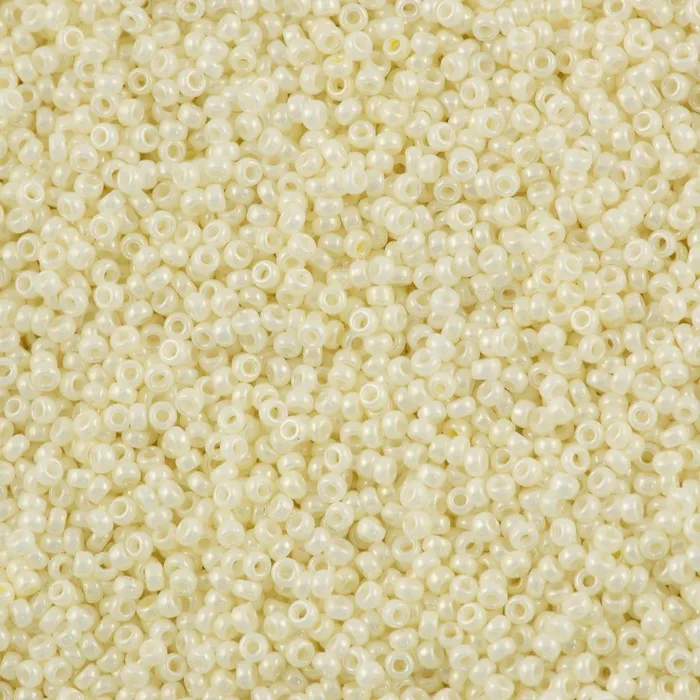 Peppy Beads Earrings Miyuki Seed Beads 110 Cream Ceylon 0594