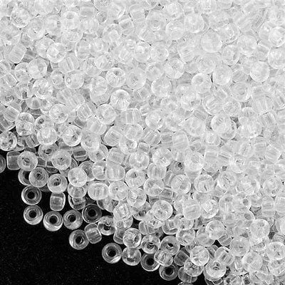 Peppy Beads Earrings Miyuki Seed Beads 80 Crystal 0131