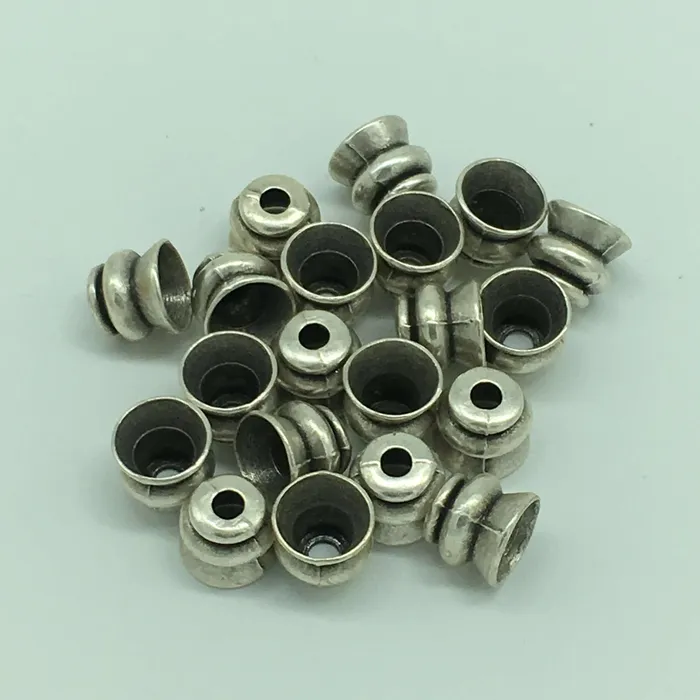 Peppy Beads PreStyled Sets 22 Kt Matte Gold Plated Bead Caps 8x8x8 mm Peppy Beads PreStyled Sets 22 Kt Matte Gold Plated Bead Caps 8x8x8 mm