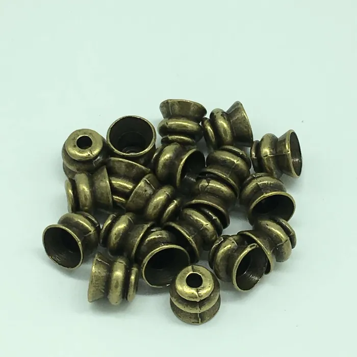 Peppy Beads PreStyled Sets 22 Kt Matte Gold Plated Bead Caps 8x8x8 mm Peppy Beads PreStyled Sets 22 Kt Matte Gold Plated Bead Caps 8x8x8 mm