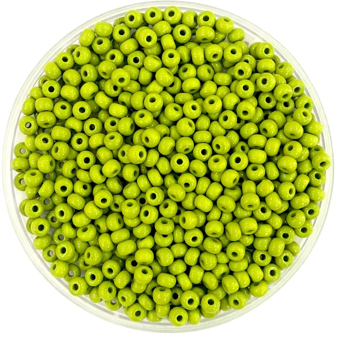 Peppy Beads Preciosa Seed Beads 60 RocaillesRound Hole 20 gr 53430 Opaque Olivine Green Rings Peppy Beads Preciosa Seed Beads 60 RocaillesRound Hole 20 gr 53430 Opaque Olivine Green Rings