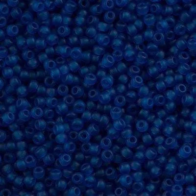 Peppy Beads Rings Miyuki Seed Beads 80 Matte Transparent Capri Blue 0149F