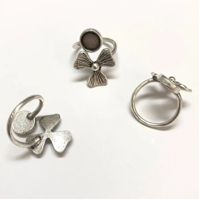Peppy Beads Rings Silver Ring Setting Antique Silver Plated Brass Adjustable Ring Blank Adjustable Ring Bezel Peppy Beads Rings Silver Ring Setting Antique Silver Plated Brass Adjustable Ring Blank Adjustable Ring Bezel