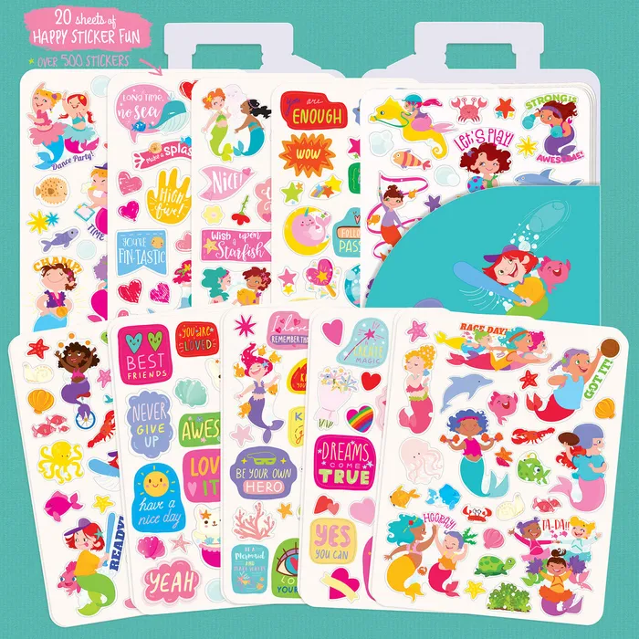 PIGGYSTORY Necklaces Piggy Store Team Mermaid OntheGo Stickers 500
