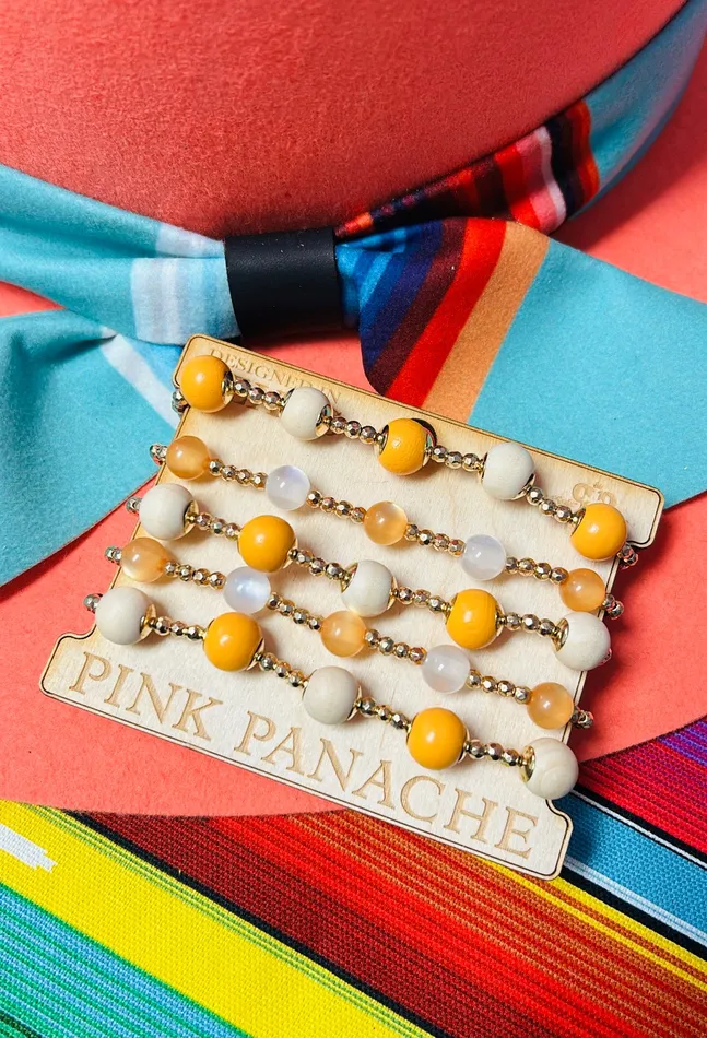 PINK PANACHE PINK PANACHE Yellow Bracelet Bracelets