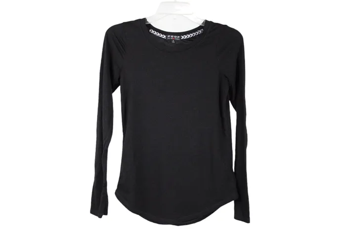 Poof Rings Poof New York Black Long Sleeved Shirt S