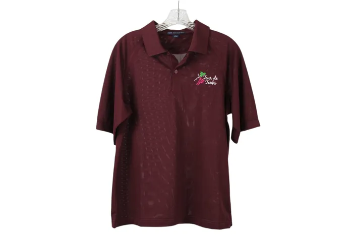 Port Authority Earrings Port Authority Tour De Tanks Burgundy Polo S
