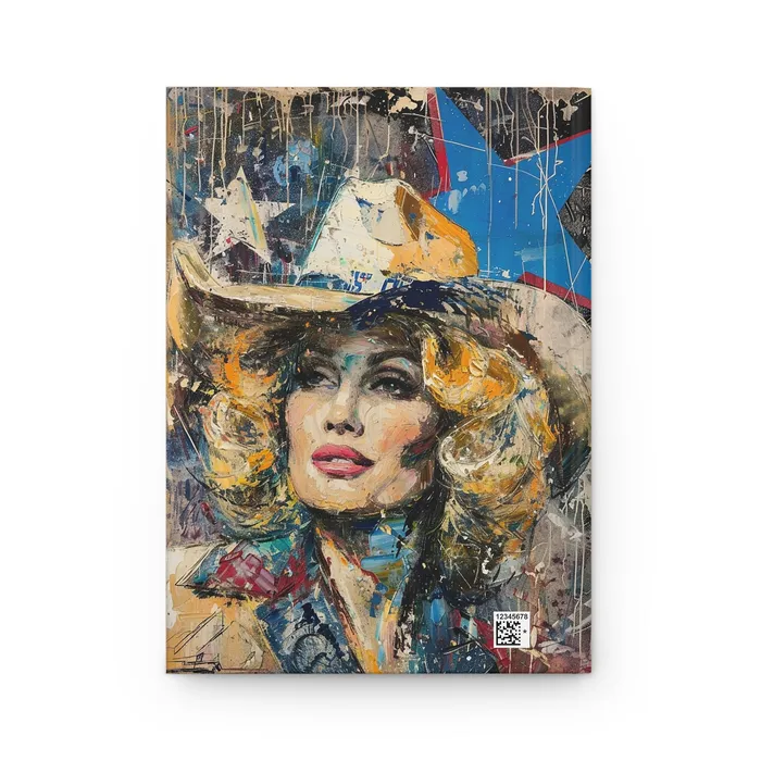 Portraits by NC Earrings Hardcover Journal Matte Country Queen Portraits by NC Earrings Hardcover Journal Matte Country Queen